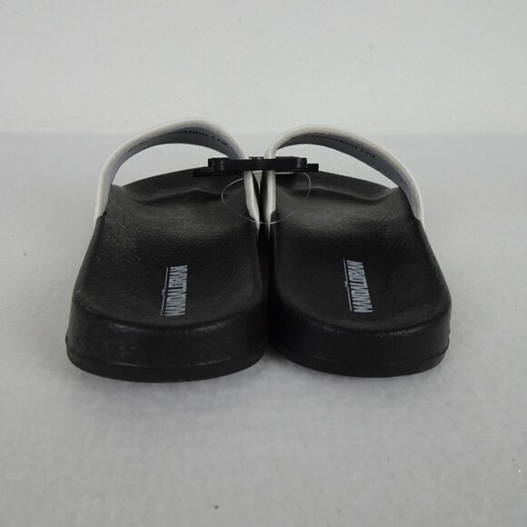 Star Wars Mandalorian Shoe Slides Sandals Slip On Kids Size 13.5 Pool Beach - Picture 5 of 9